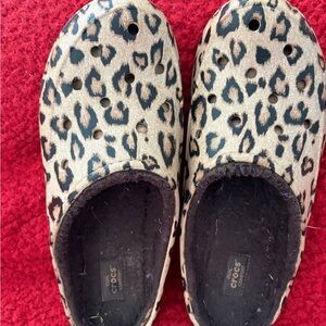 CROCS Leopard Print Women's Shoes